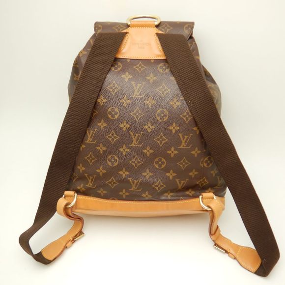 Louis Vuitton Monogram Montsouris GM Brown Backpack - Picture 2 of 7